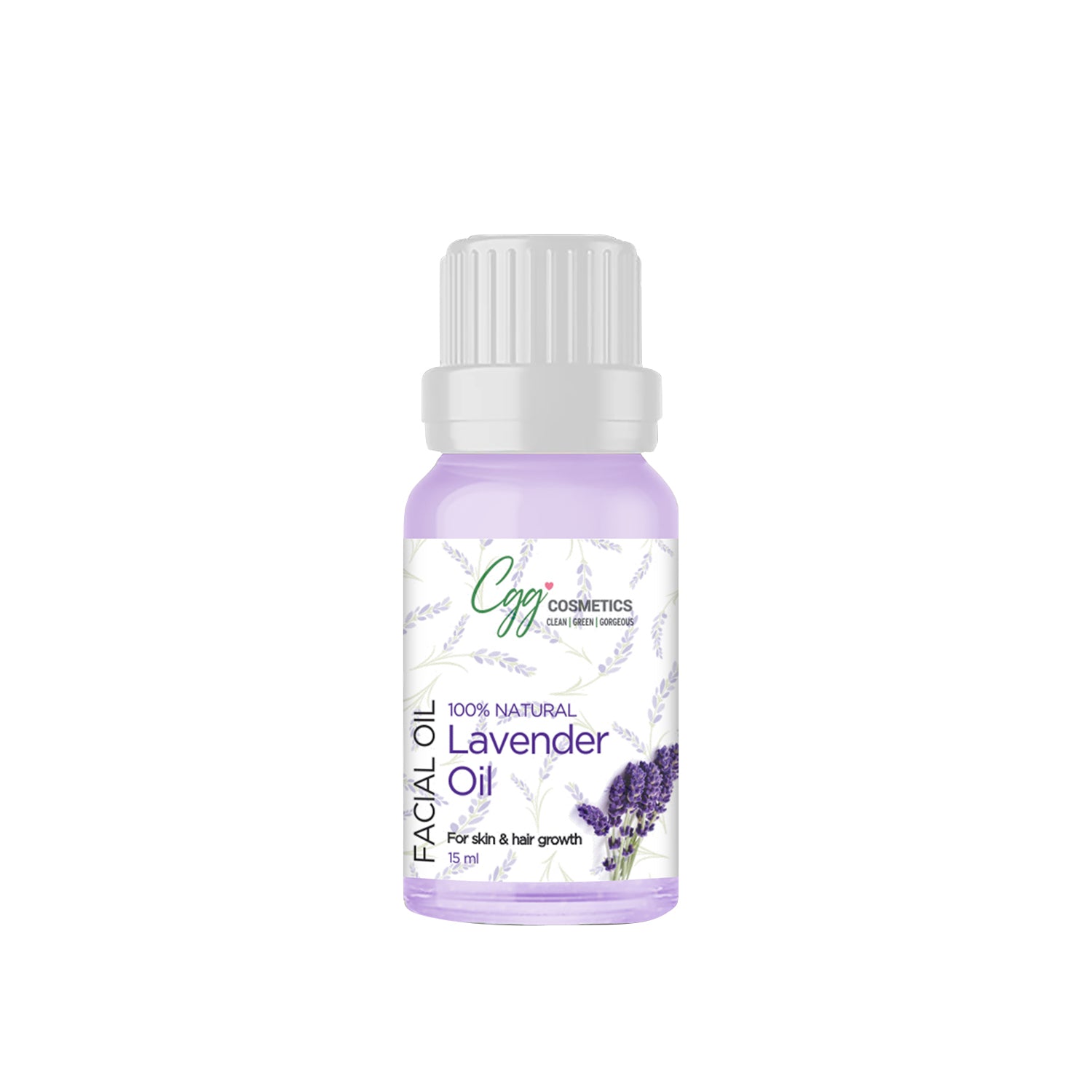 CGG Cosmetics Lavender Facial Essential Oil - For Hair Growth