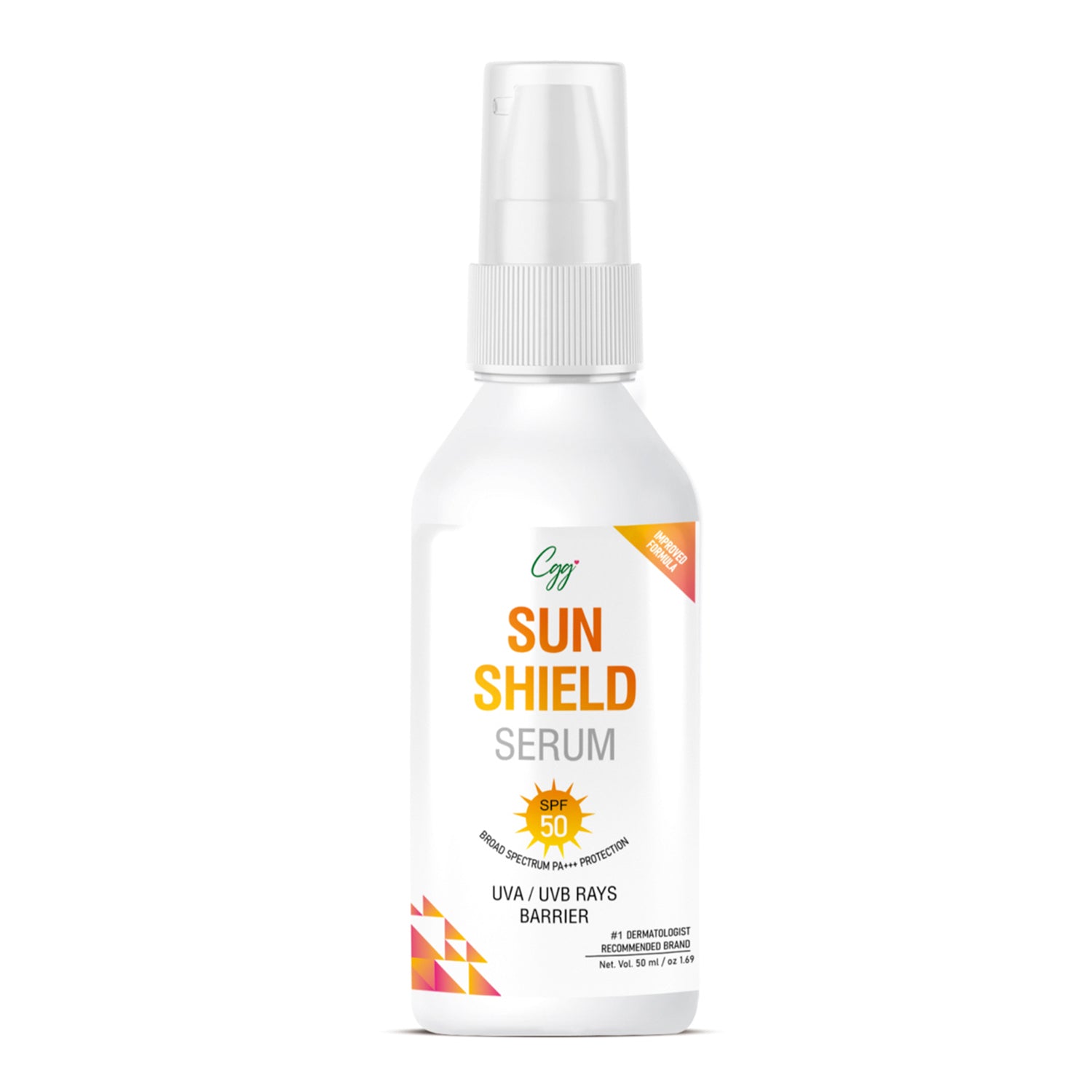 CGG Cosmetics Sunshield Serum SPF 50, Blocks Upto UVA/UVB Rays - 50ml